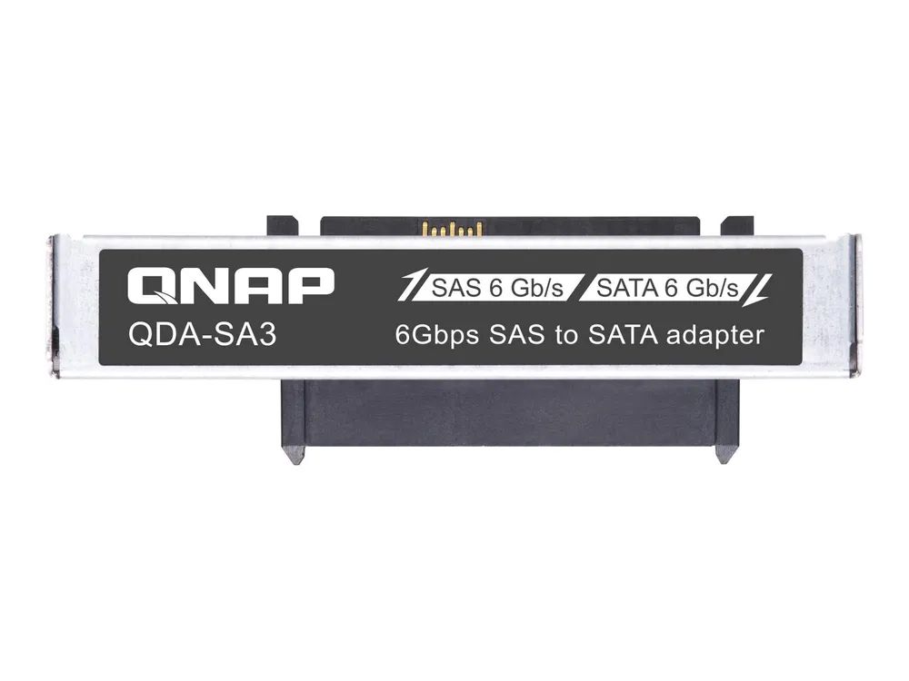 QNAP Schnittstellenadapter - 2.5" (6.4 cm) - SATA 6Gb/s - SAS 6Gb/s (Packung mit 4)