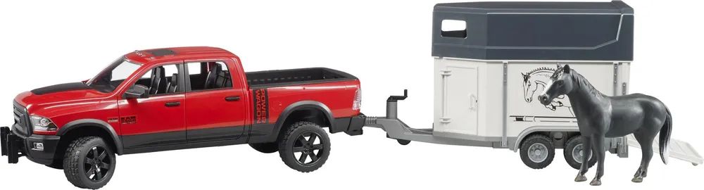 Bruder 02501 - Schwarz - Rot - ABS Synthetik - 3 Jahr(e) - Indoor/outdoor - 1:16 - 1 Stück(e)