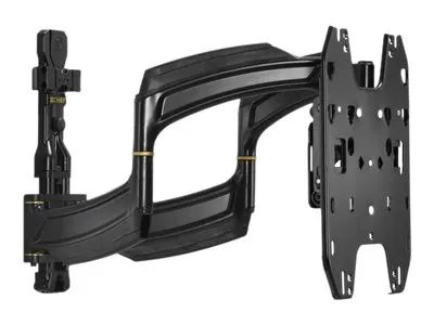 Chief Thinstall 18" Extension Single Arm Wall Mount - For Displays 32-65" - Black - Befestigungskit (Kippbare Wandhalterung, Doppelschwingarm)