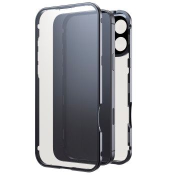 Black Rock Cover "360° Glass" für Apple iPhone 16 Pro Max, Schwarz
