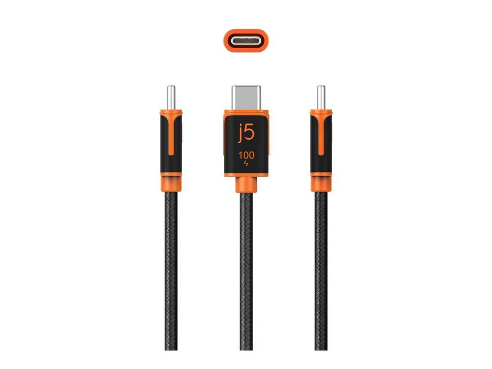 j5create USB-Kabel - USB-C (M) zu USB-C (M)