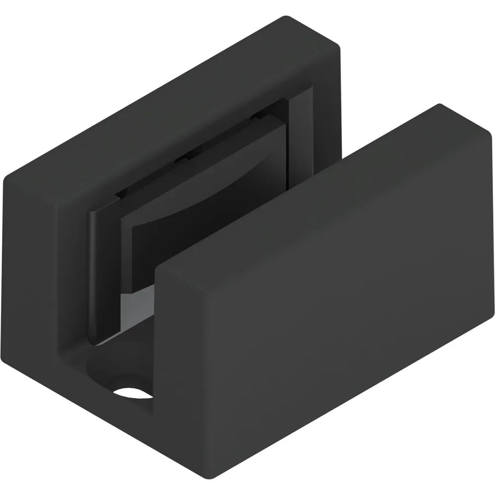 HELM Bodenführung SmartGuide G spielfrei für Glas 8-12,76 mm schwarz matt