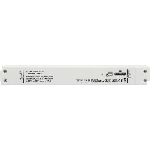 SmartLed LED Treiber IP20 24VDC 30W / SMARTL Super Slim l502403-Slim