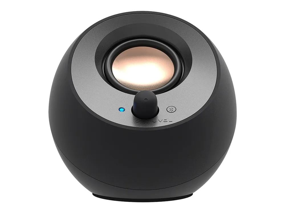Creative Labs Creative Pebble V3 - Lautsprecher - für PC - 2.0-Kanal - kabellos - Bluetooth - USB - 8 Watt (Gesamt) schwarz