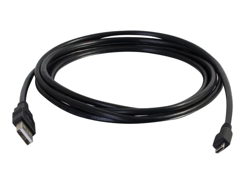 C2G 6.6ft USB to Micro B Cable - USB A to Micro USB Cable - USB 2.0 - M/M - USB-Kabel - USB (M)