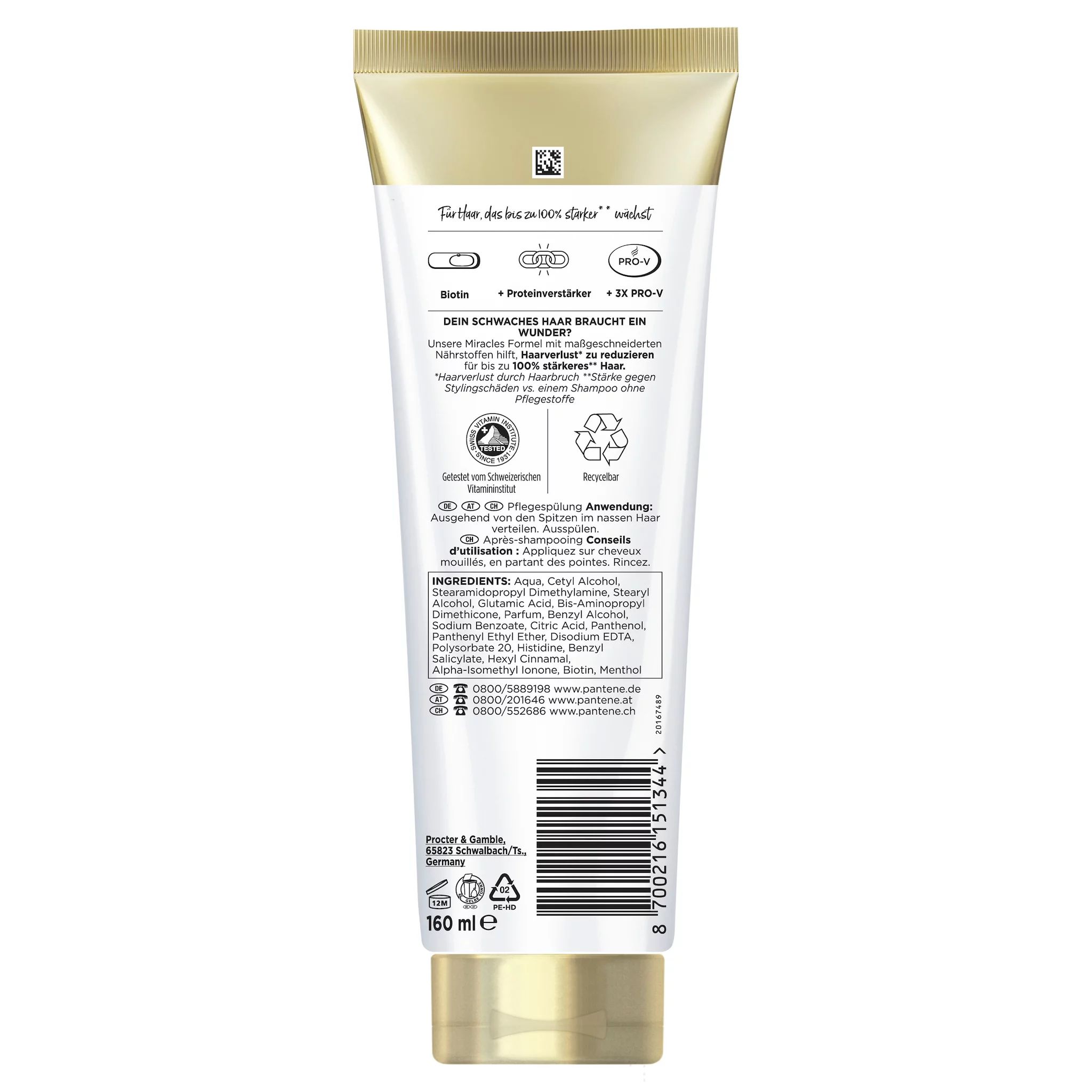 Pantene Pro-V Miracles Grow Strong 
