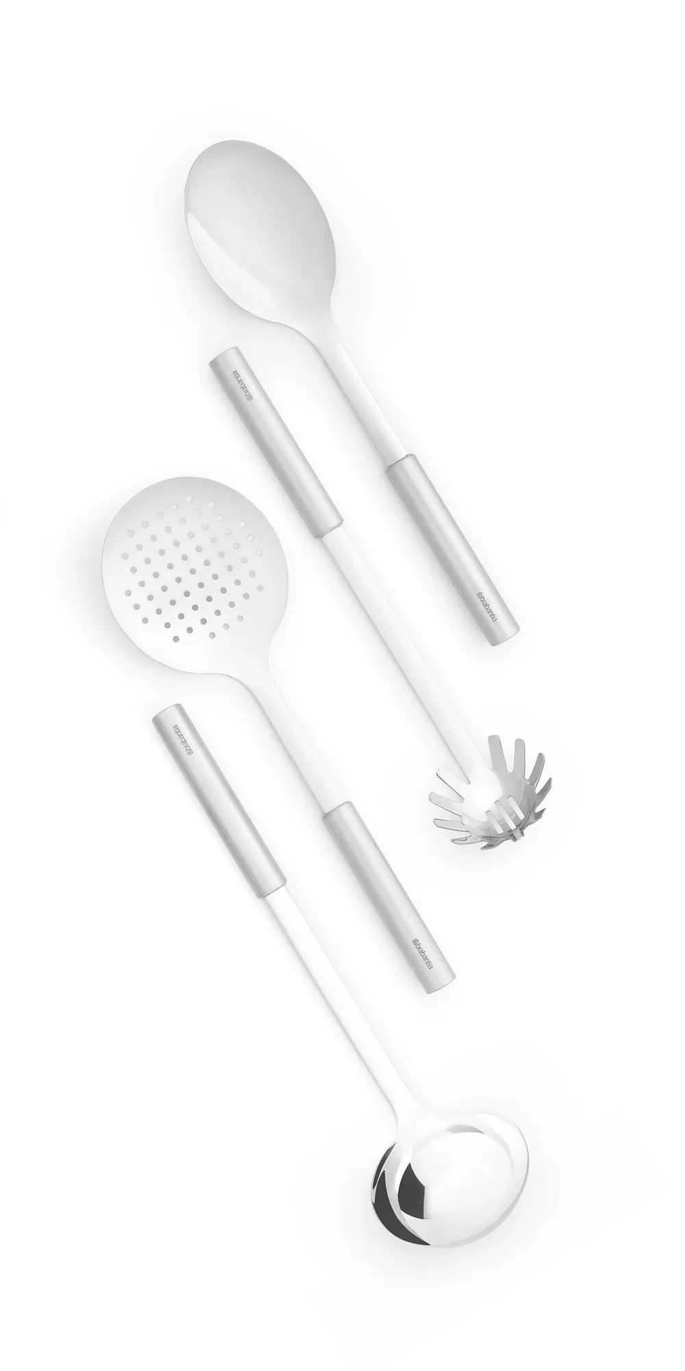 Brabantia Profile Küchenutensilien-Set - Matt Steel