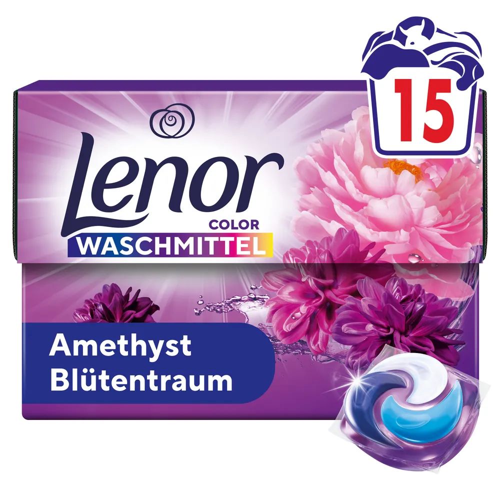 Lenor All-in-1 Pods Amethyst & Blütentraum 