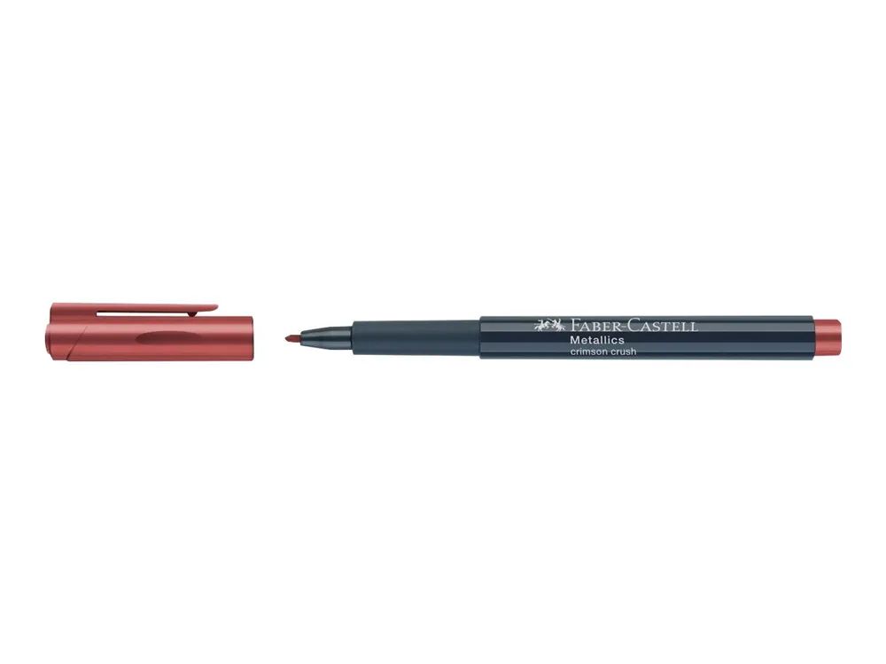 FABER-CASTELL Metallics - Marker - Crimson Crush