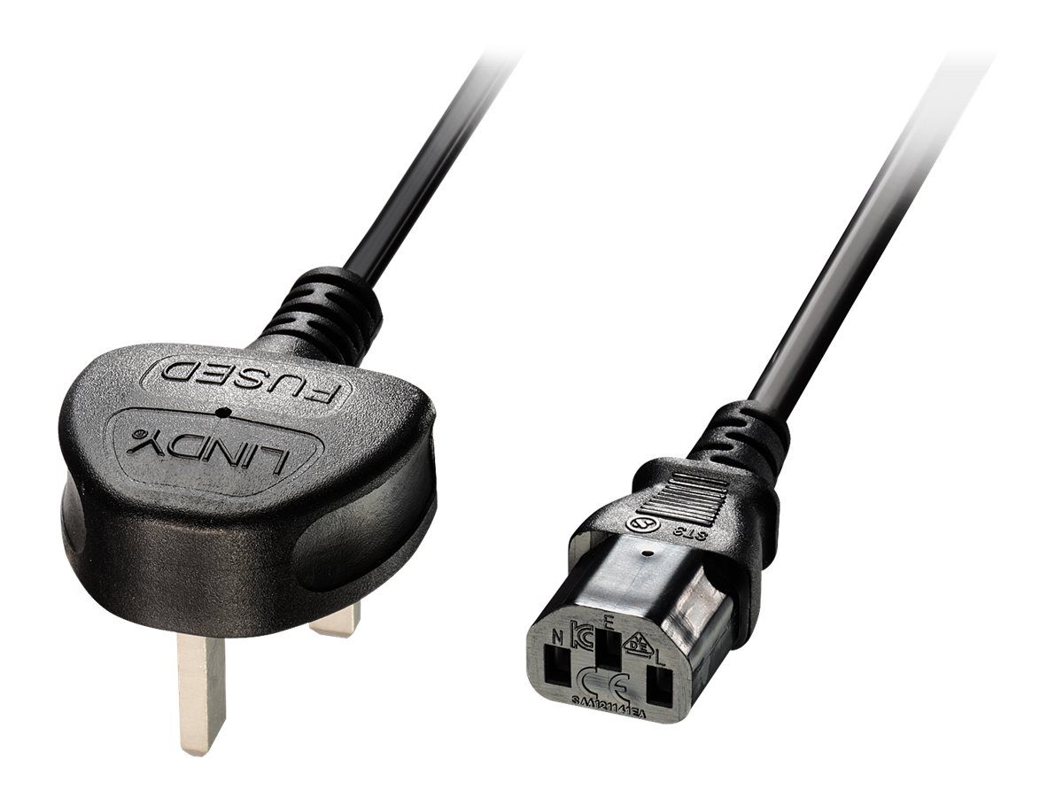 Lindy Stromkabel - BS 1363A (M) bis IEC 60320 C13