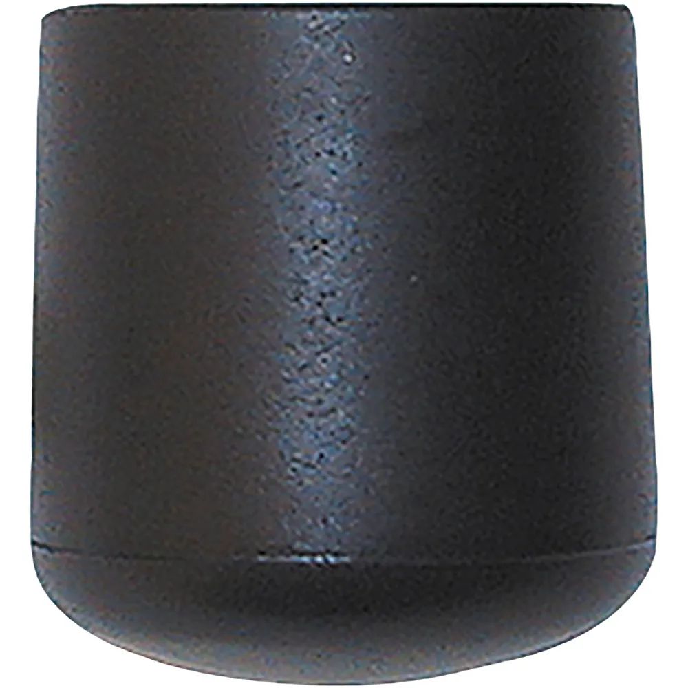 Dransfeld GmbH & Co.KG Polsternägel-Zierkappen Fußkappen für Rundrohr ø 22 mm schwarz