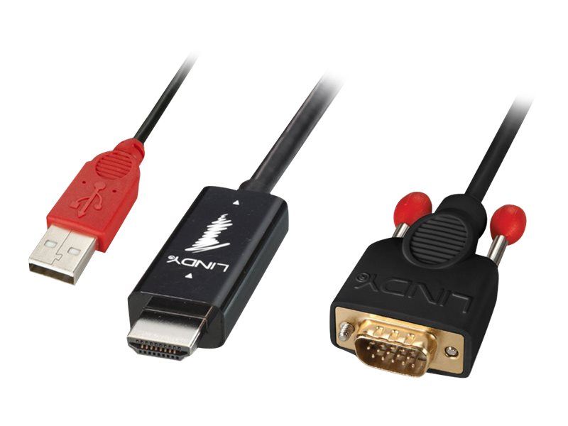 Lindy Kabel HDMI an VGA - Videokonverter - HDMI