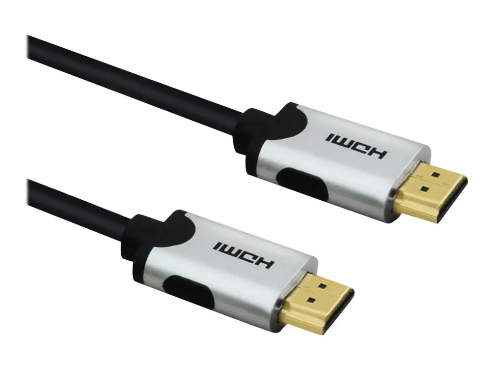 VALUE Ultra High Speed - HDMI-Kabel - HDMI männlich zu HDMI männlich - 2 m - Doppelisolierung - Schwarz - 10K UWHD-Support (10.240 x 4.320)