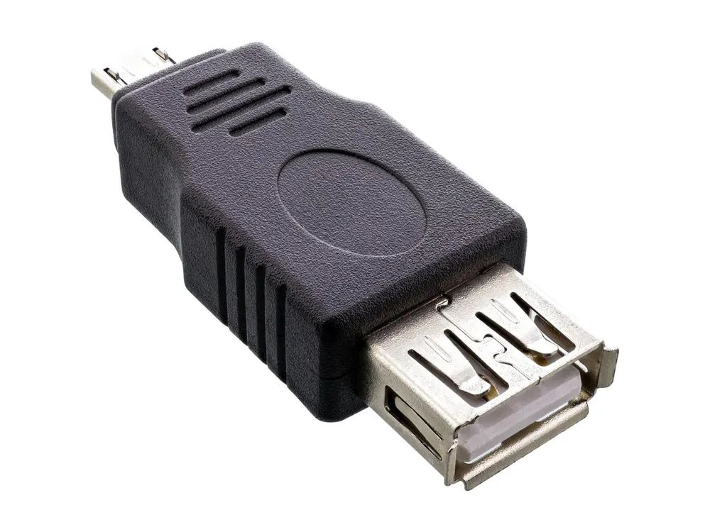 InLine Micro-USB Adapter - Micro-A Stecker an USB A Buchse