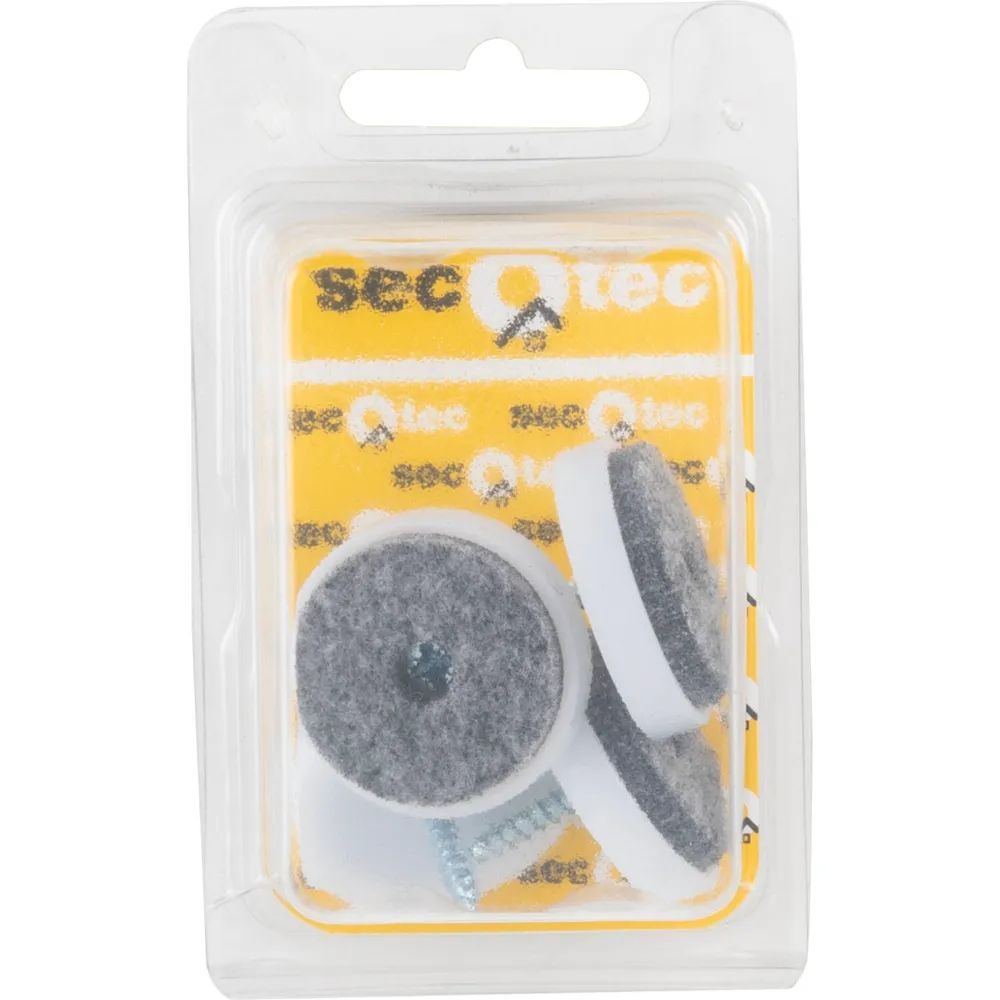 Schachermayer VVP SECOTEC Gleitnägel mit Filz zum Schrauben ø28 mm 4 Stk