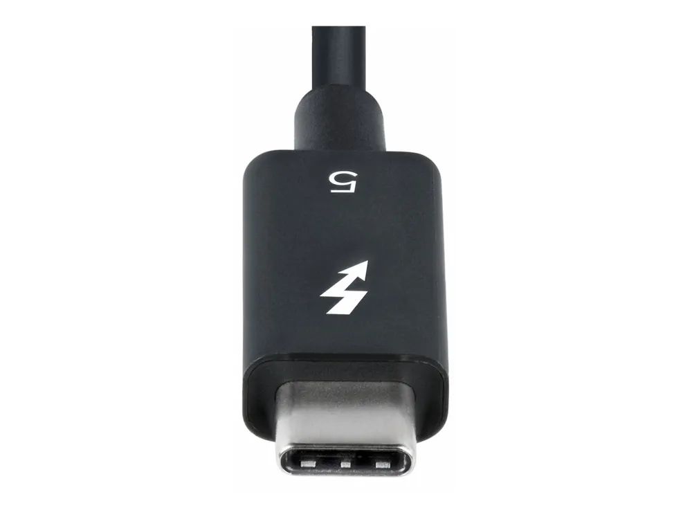 StarTech.com 2.6ft (80cm) Thunderbolt 5 Cable, 80Gbps/120Gbps, Certified - Thunderbolt-Kabel - Thunderbolt 5 (M)