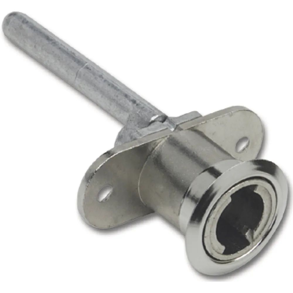 HEKNA Zentralverschluss 13010 - ø 16,5 mm, L 20,5 mm, Zamak vernickelt