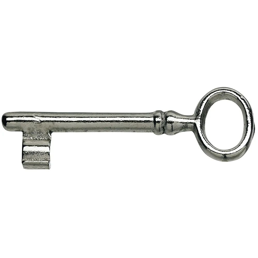 Erwe Handelsges.m.b.H. Keilbartschlüssel Tosisch, Sperre LB 2, vernickelt