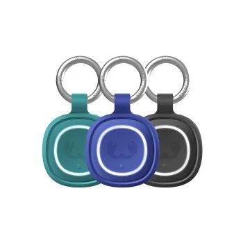 Fresh 'n Rebel Anhänger "Smart Finder 2", 3er-Set, Real Teal, True Blue, Storm Grey