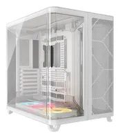 Corsair Geh Midi Air 5400 LX-R LINK Tempered Glass White - Tower - ATX