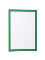 Durable DURAFRAME - Dokumentenhalterung - Oberflächenmontage - für A4 - doppelseitig - grün (Packung mit 2)