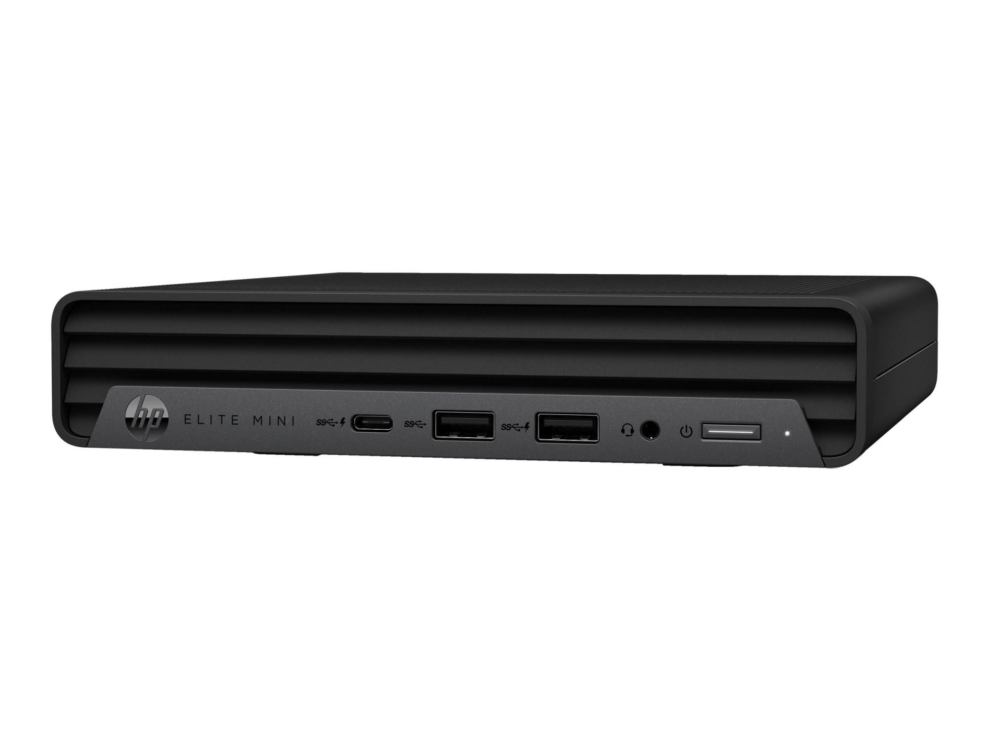 HP Elite 800 G9 - Mini Desktop - Core i5 i5-14500 / 2.6 GHz - RAM 16 GB - SSD 256 GB - NVMe - UHD Graphics 770 - 1GbE, Wi-Fi 6E, Bluetooth 5.3 - WLAN: 802.11a/b/g/n/ac/ax (Wi-Fi 6E)