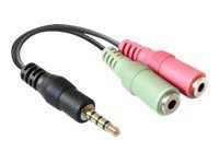 Delock Audio-Adapter - mini-phone stereo 3.5 mm männlich zu mini-phone stereo 3.5 mm weiblich