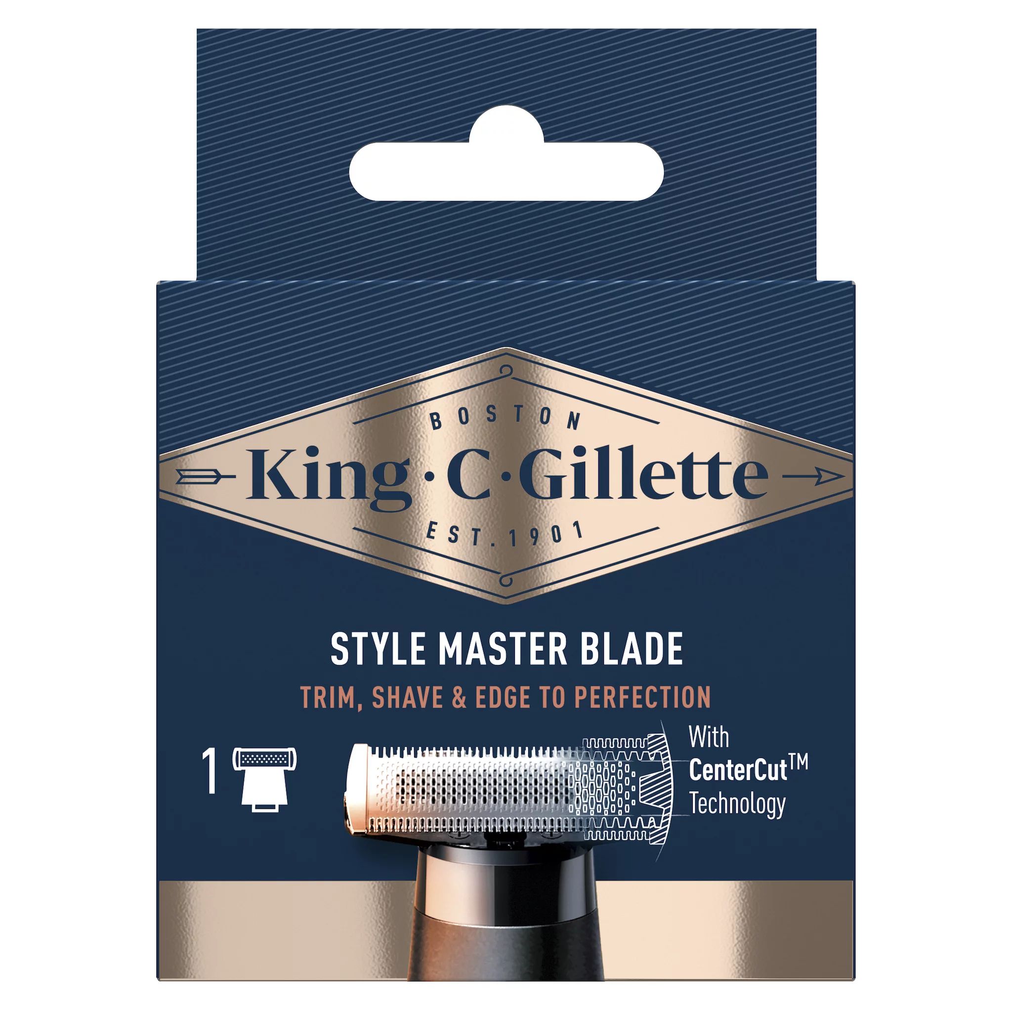 King C. Gillette Style Master Systemklinge