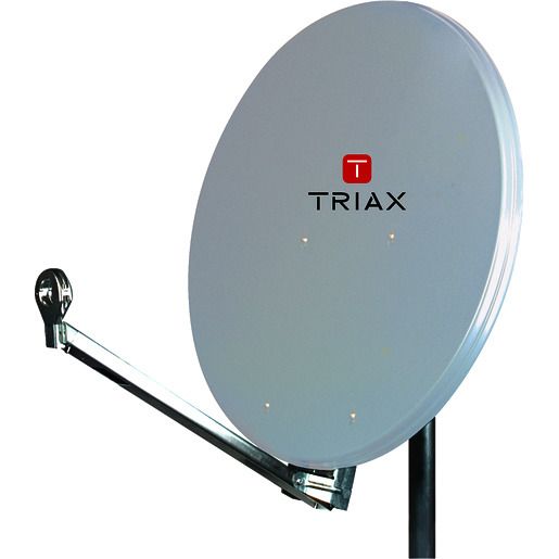 Triax ALU SAT-SPIEGEL 78X73CM+CS404 / TRIAX AE 75Q404QUAD-LNB GR 350029