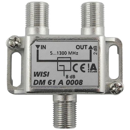 WISI 1-FACH ABZWEIGER 8 dB/2,0dB / DM 61 A 0008 002760