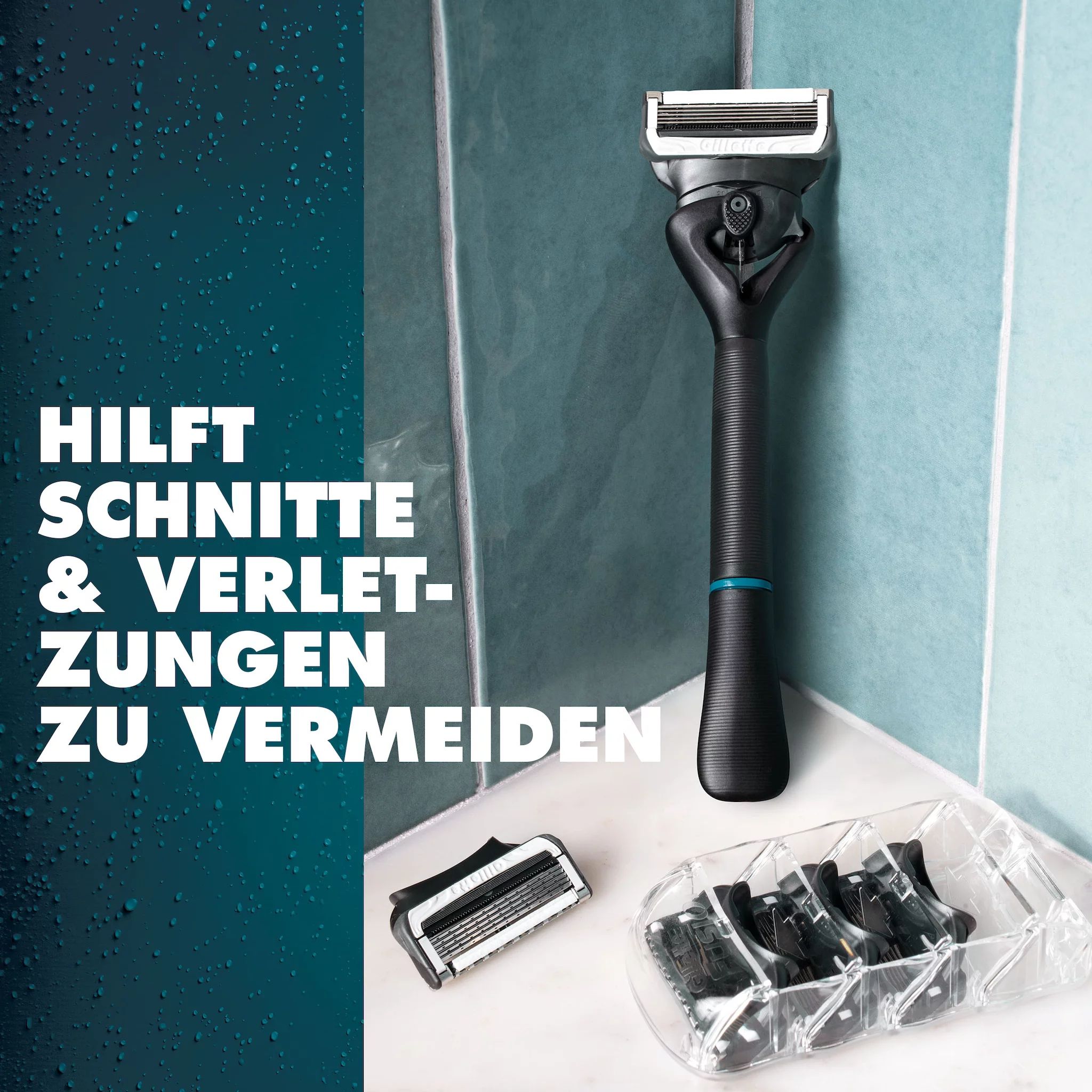 Gillette Intimate Rasierapparat mit 1 Klinge