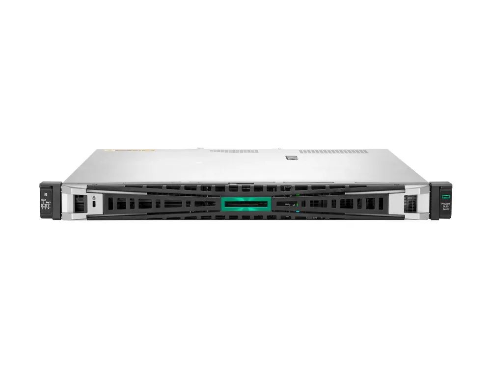 HPE ProLiant DL20 Gen11 - Server - Rack-Montage - 1U - 1-Weg - 1 x Xeon 6333P / 3.1 GHz - RAM 32 GB - SATA - Hot-Swap 6.4 cm (2.5")