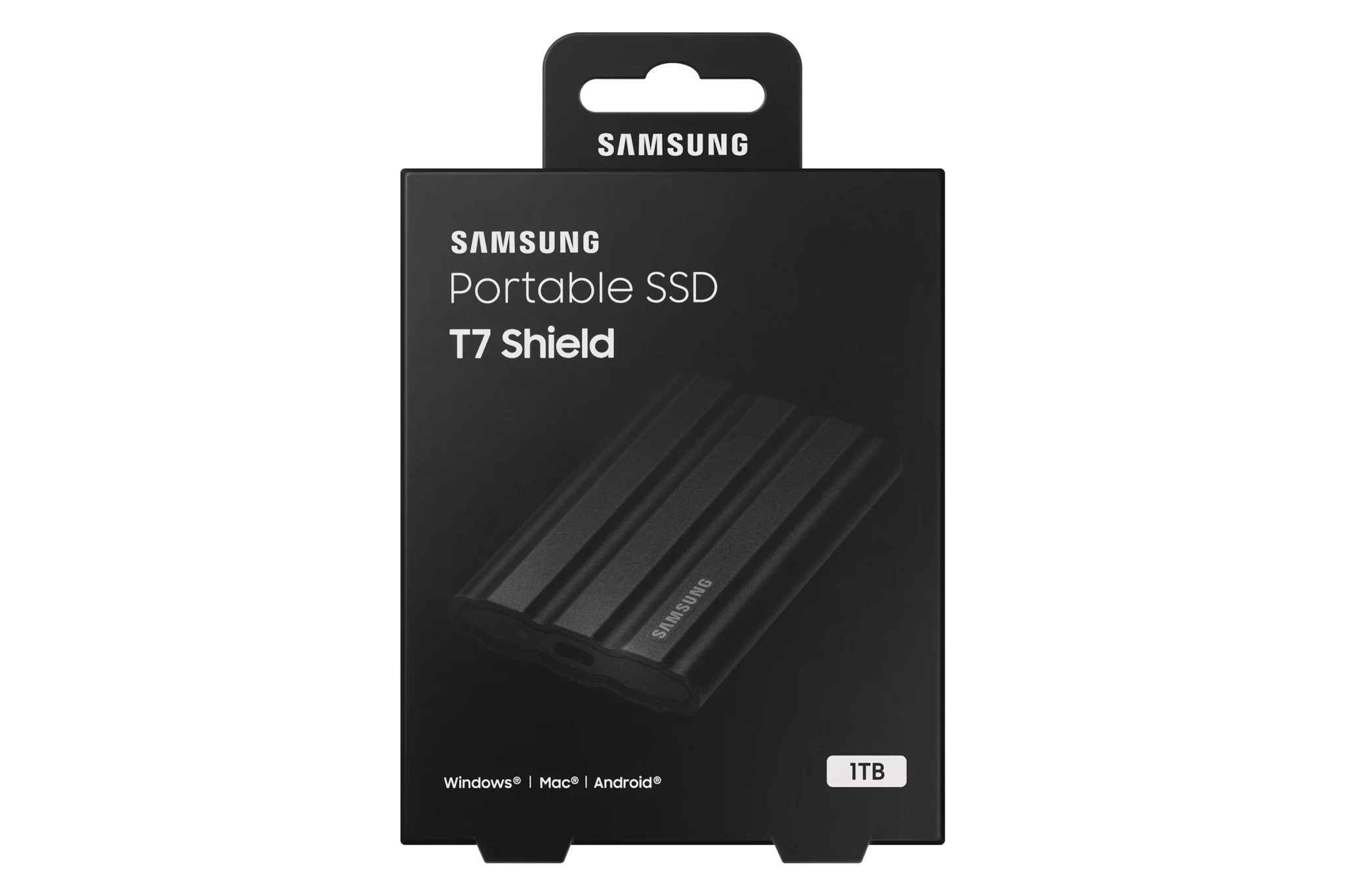 Samsung T7 Shield MU-PE1T0S - SSD - verschlüsselt - 1 TB - extern (tragbar)