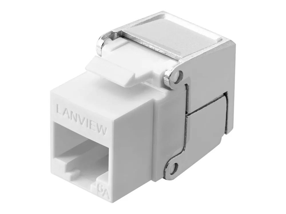 Lanview Modulare Eingabe - Cat 6a, unshielded, flip - CAT 6a - UTP - RJ-45 -