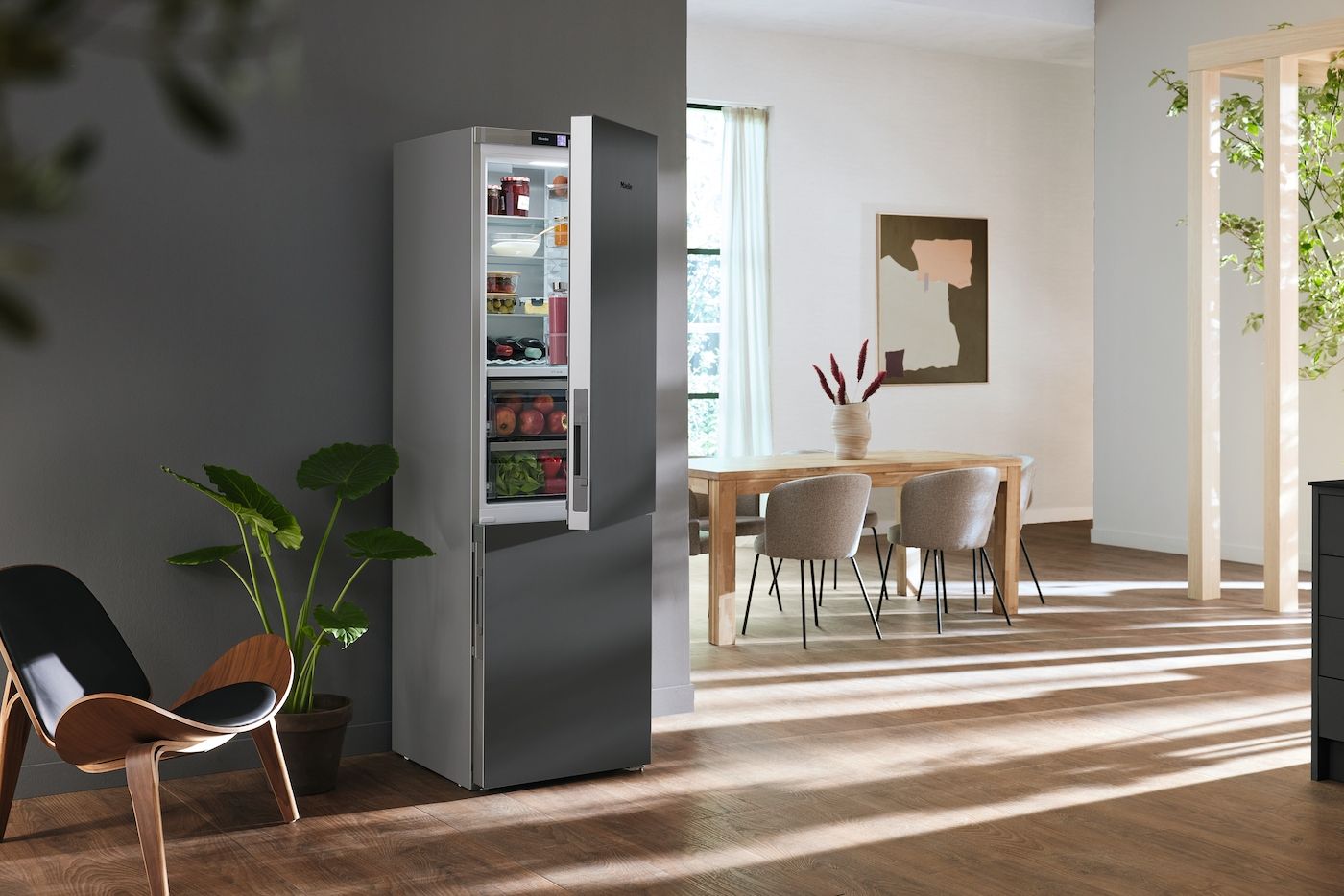 Miele KFN 4799 AD obsw/m 125 Gala Ed Stand-Kühl-Gefrierkombination