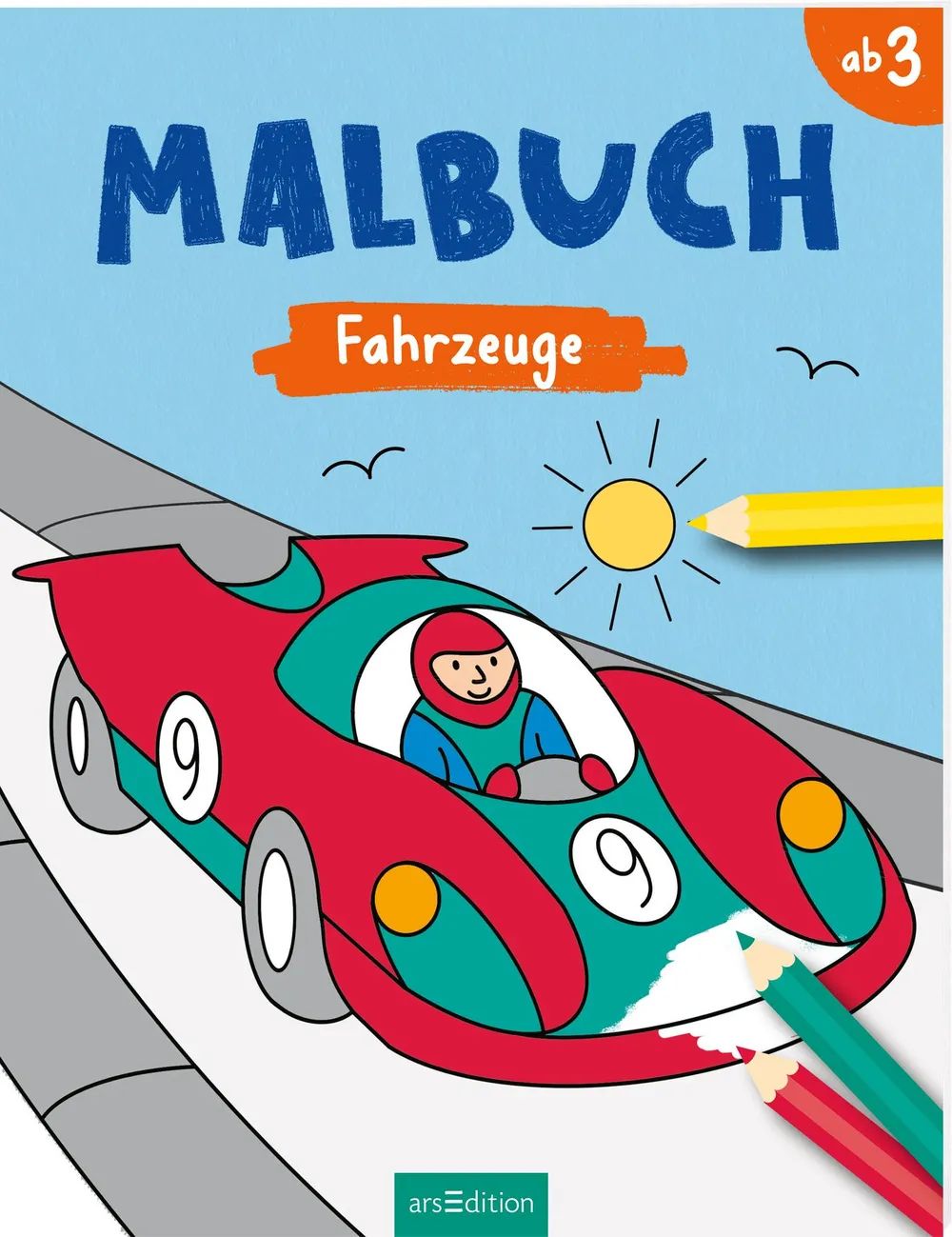 Ars Edition GmbH Malbuch: Fahrzeuge