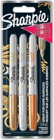 Dymo 1986006 - 3 Stück(e) - Bronze - Gold - Silber - Feine Spitze - Bronze - Gold - Grau - Silber - Rund - 0,9 mm