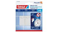 Tesa Powerstrips - Selbstklebender Haken - weiß (Packung mit 2)