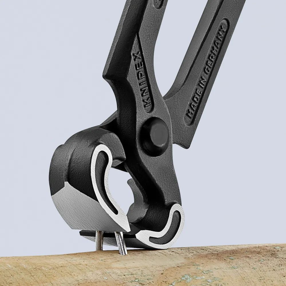 KNIPEX Kneifzange mit Kunststoff überzogen schwarz atramentiert 225 mm