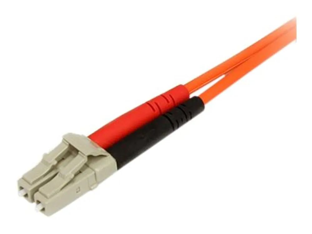 StarTech.com 3m Fiber Optic Cable - Multimode Duplex 62.5/125 - LSZH - LC/SC - OM1 - LC to SC Fiber Patch Cable (FIBLCSC3)