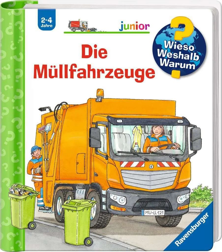 Ravensburger Verlag GmbH WWW junior 74 Müllfahrzeuge