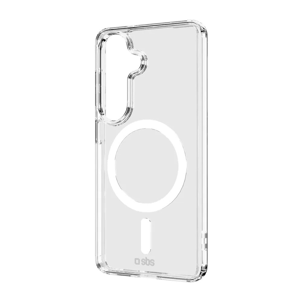 SBS LIGHT MAG MagSafe kompatibles Cover für Galaxy S26+, transparent