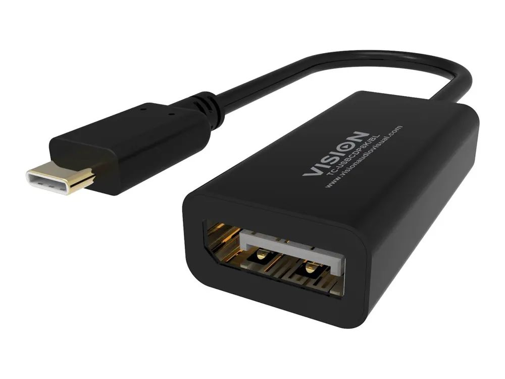 TECH DATA Vision - Videoadapter - USB-C (M) zu DisplayPort (W)
