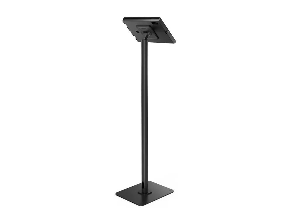 Compulocks Apex - Befestigungskit (Gehäuse, Aufstellung) - für Tablett - verriegelbar - hochwertiges Aluminium, Metallrahmen - Schwarz - Bodenmontage, freistehend - für Apple 10.9-inch iPad (10. Generation)