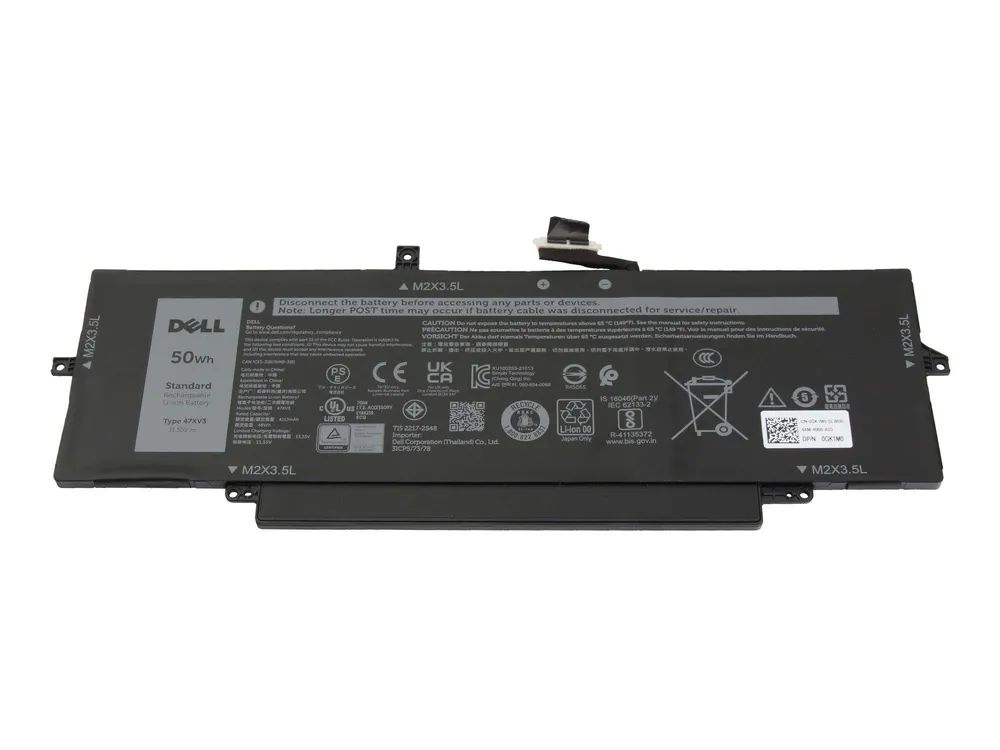 Dell 50Wh Lithium-ion battery for laptops - Batterie - 4.113 mAh