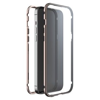 White Diamonds Cover "360° Glass" für Apple iPhone 14 Plus, Rose Gold