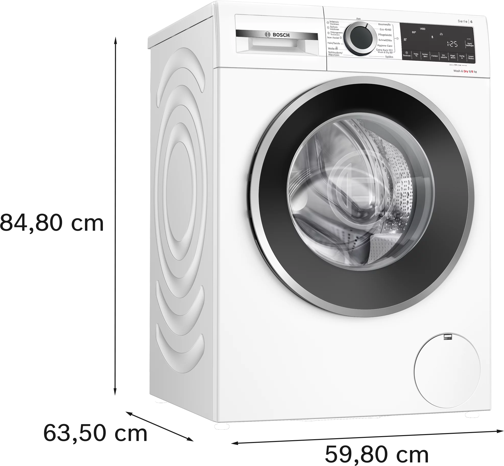 BOSCH WNG24442, 9/6 kg 1400 U/min.