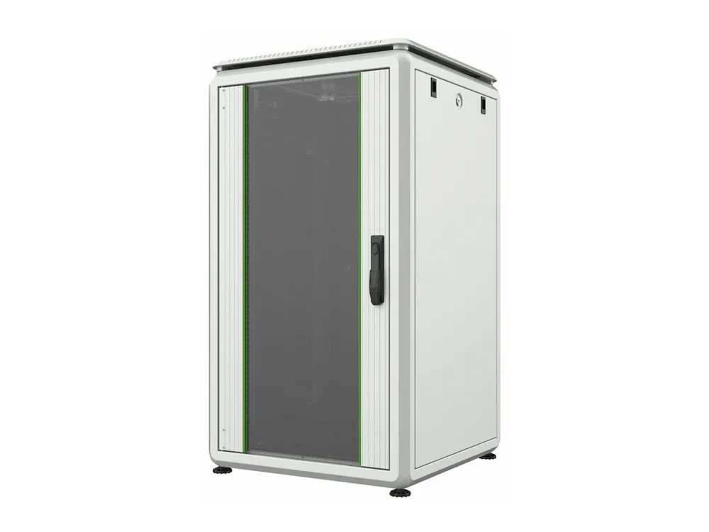 Lanview by Logon Data Line - Schrank Netzwerkschrank - 600 x 600 mm, data line - freistehend - weiß - 20U - 48.3 cm (19")