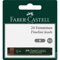 FABER-CASTELL Super-Polymer - Bleistiftmine - Superpolymer - B - 0.5 mm (Packung mit 24)