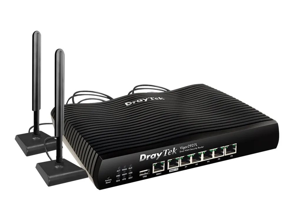 Draytek Vigor 2927L - Router - WWAN Switch mit 6 Ports